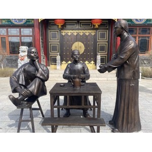 民俗铜雕