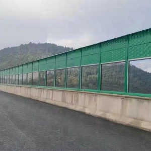 高速公路水泥声屏障道路工地隔音围挡工厂高架桥梁隔音墙厂家定制