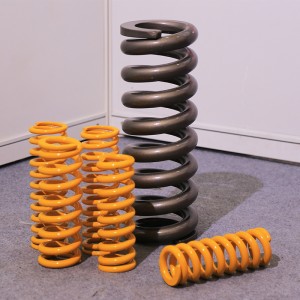 冶金矿车碰头弹簧 压缩螺旋筋簧 破碎机用压缩簧 缓冲减震