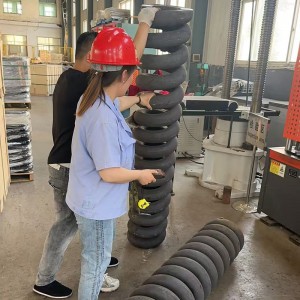 工程机械弹簧 大机械专用60si2mn拉簧 耐高温大强度鼓簧