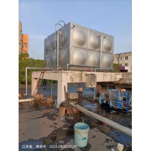 扬州不锈钢水箱定制304不锈钢储水罐维修维保清洗镇江无锡